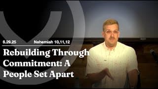 Rebuilding Through Commitment: A People Set Apart